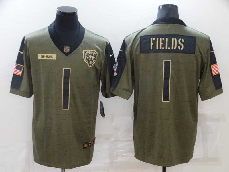 Nike Bears 1 Justin Fields Olive 2021 Salute To Service Limited Jersey Dzhi,We sell and wholesale Nike Bears 1 Justin Fields Olive 2021 Salute To Service Limited Jersey Dzhi on line form chian!